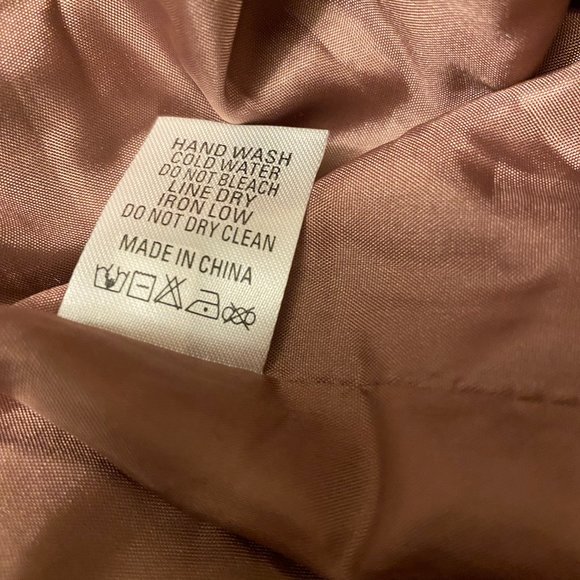 Promesa Studded Teddy Jacket, Mauve, Large - Picture 11 of 13